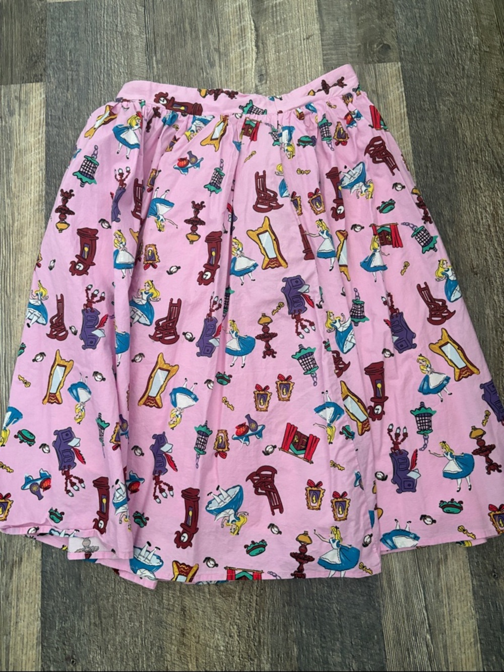 Alice in Wonderland A-Line Women’s Skirt